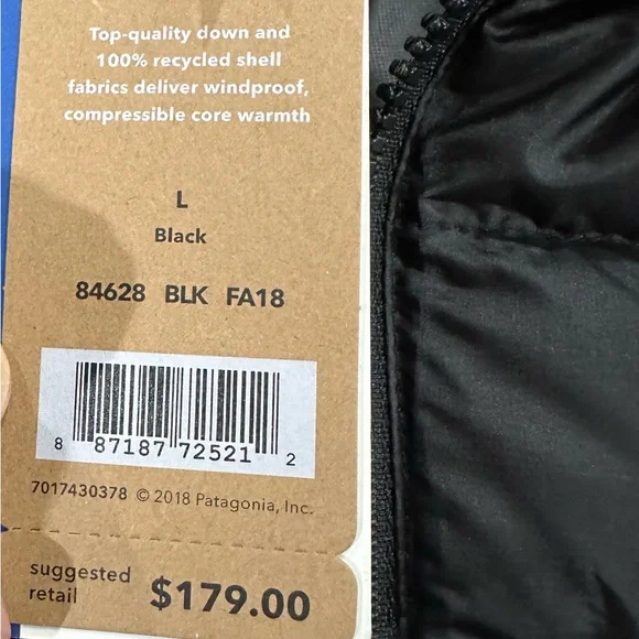 New! Patagonia Women's Down Sweater Vest Size Large - Picture 6 of 7